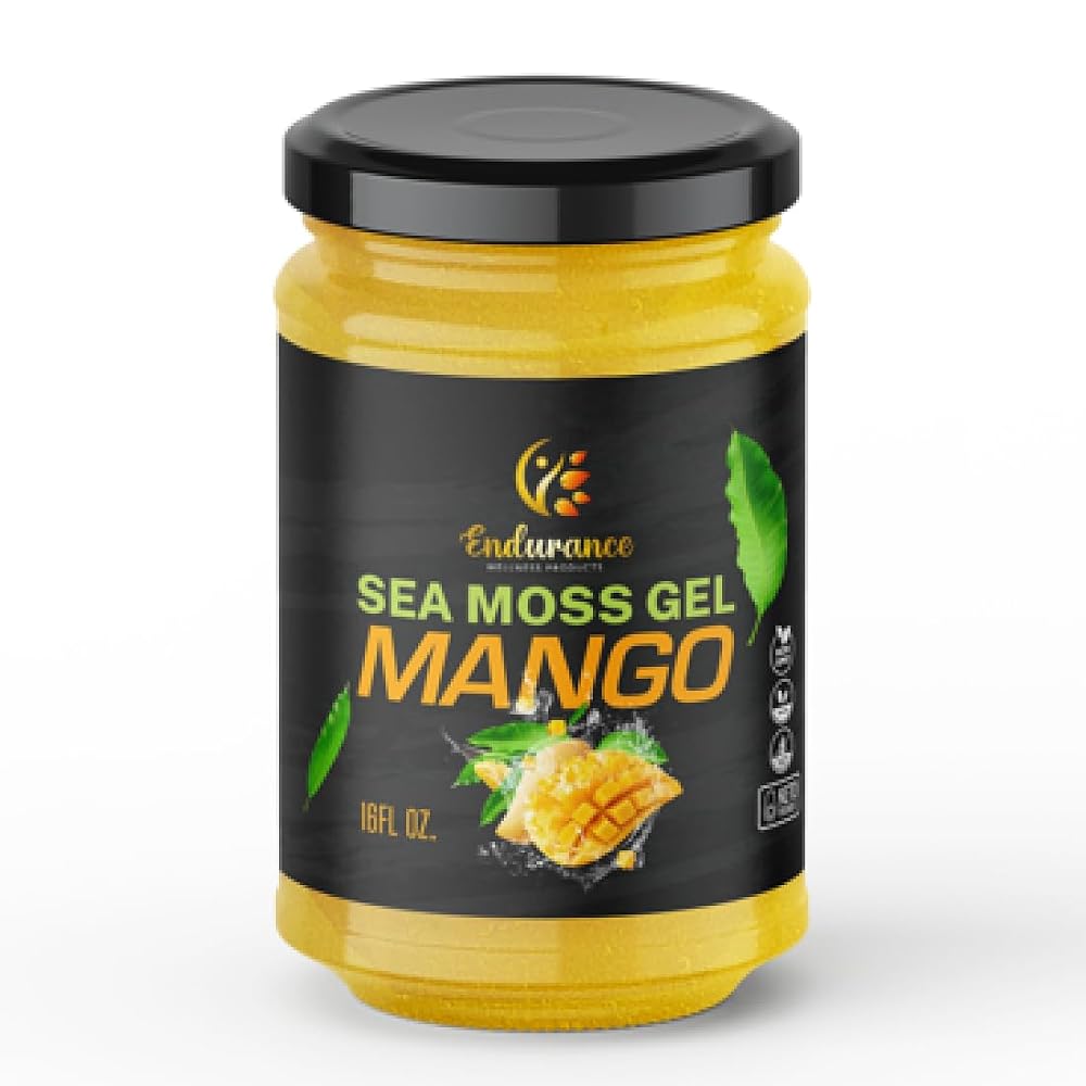 Endurance Wellness Products Sea Moss Gel Infused with Succulent