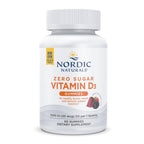 Nordic Naturals Zero Sugar Vitamin D3 1000 IU Gummies - 60 Count