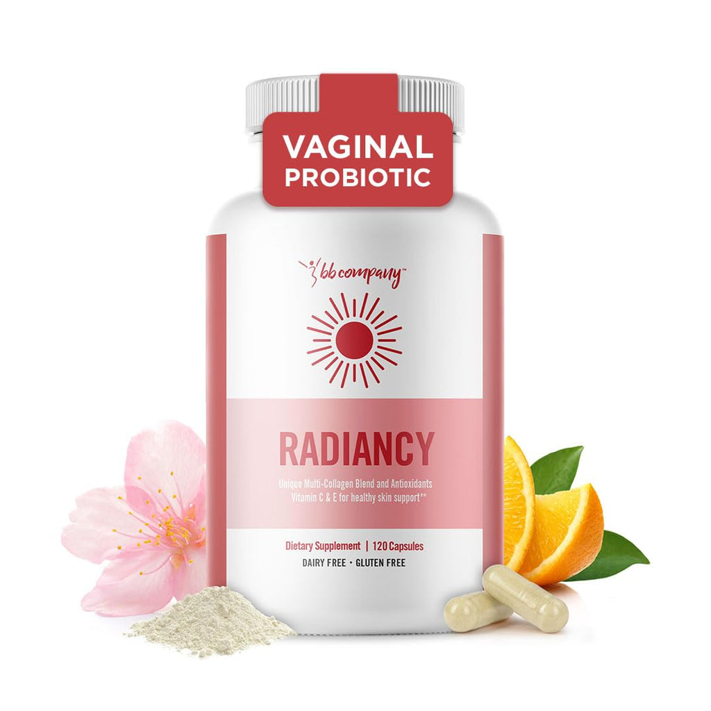 BB Company Radiancy Vaginal Probiotics for Wellness - 120 Capsules