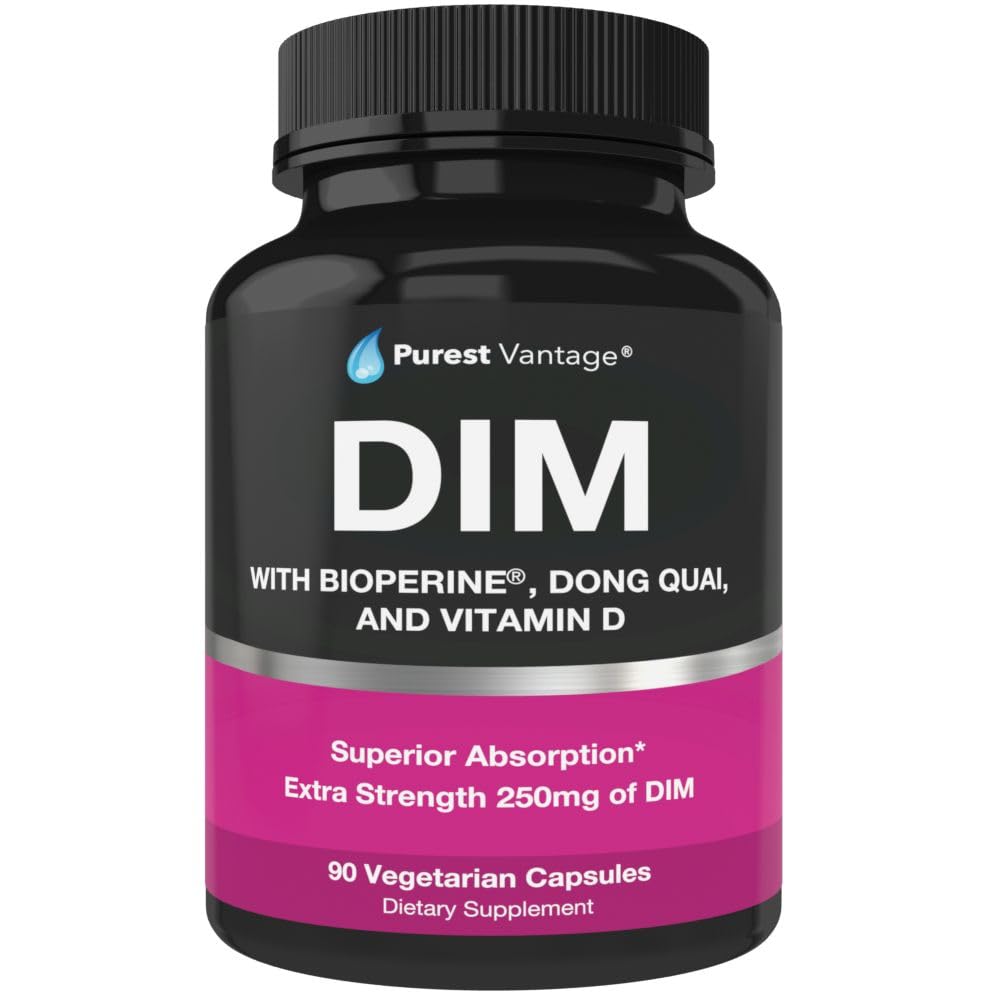 Purest Vantage DIM Supplement 250mg - 90 Capsules