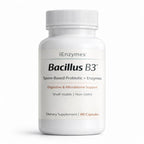 iEnzymes Bacillus B3 Spore-Based Probiotic + Enzymes - 60 Capsules