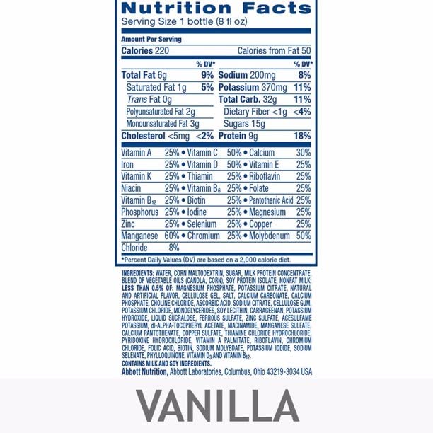 Ensure Plus Nutrition Shake Vanilla - 30 Pack - image 2