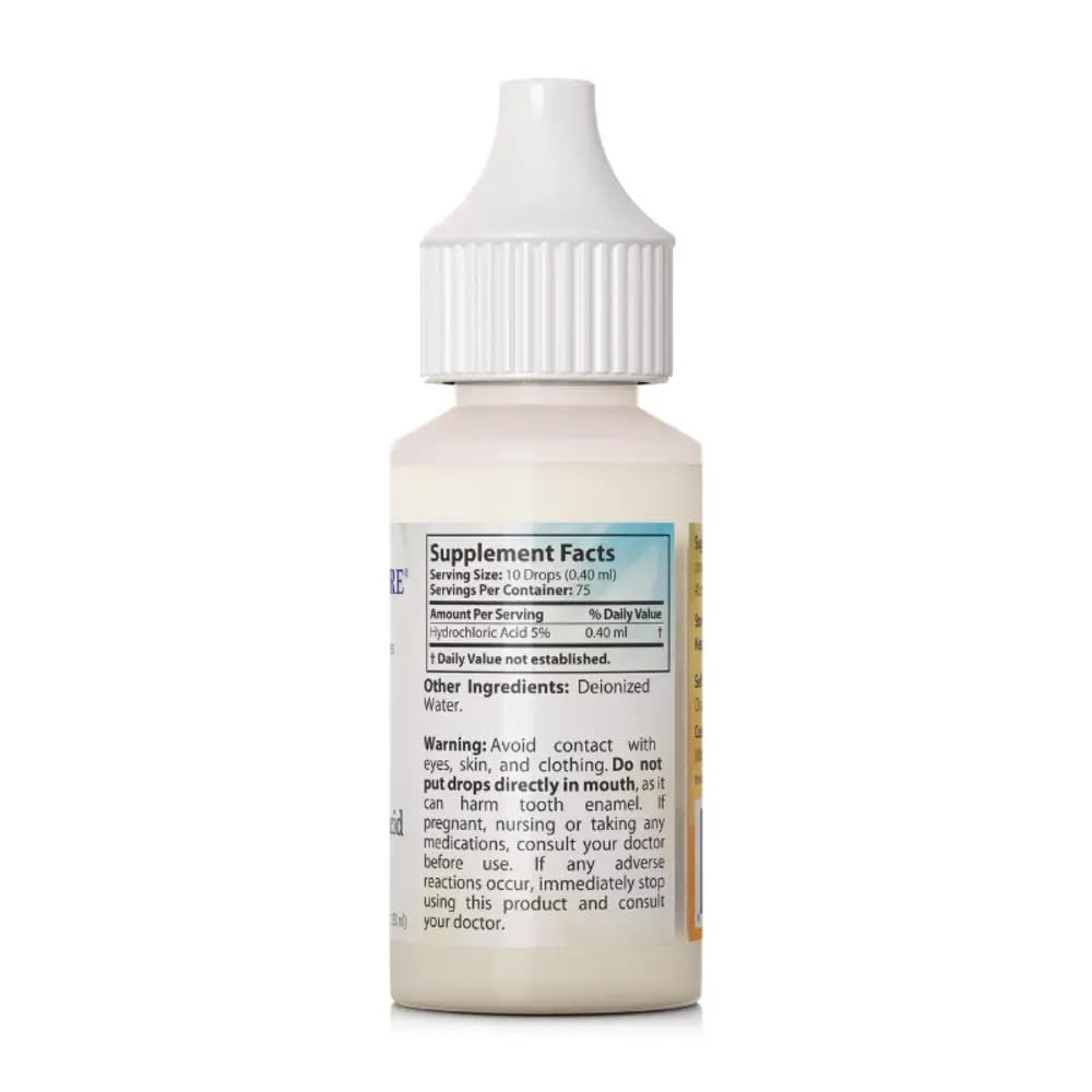 Dr Clark Hydrochloric Acid Drops 5% Solution - 1 Fl Oz - image 5