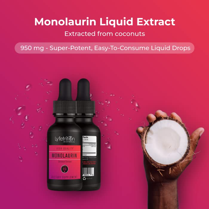 Lyfetrition Monolaurin Liquid Extract 950 mg - 4 Fl Oz - image 5