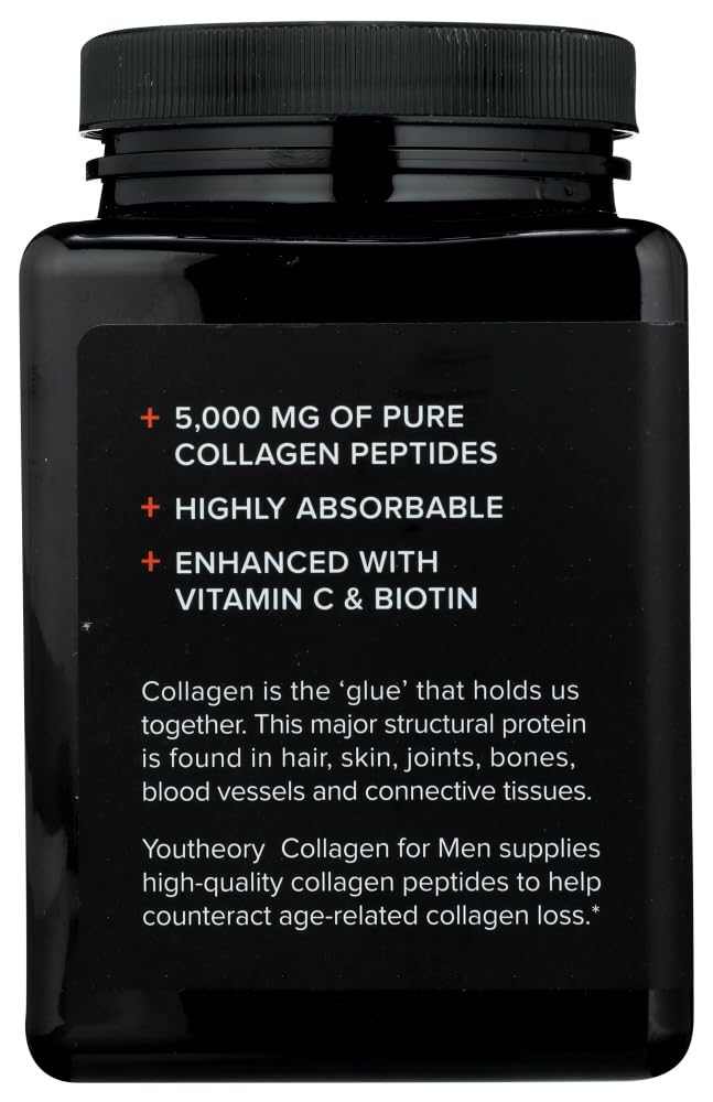 Youtheory Collagen for Men Dairy Free - 290 Tablets - image 2