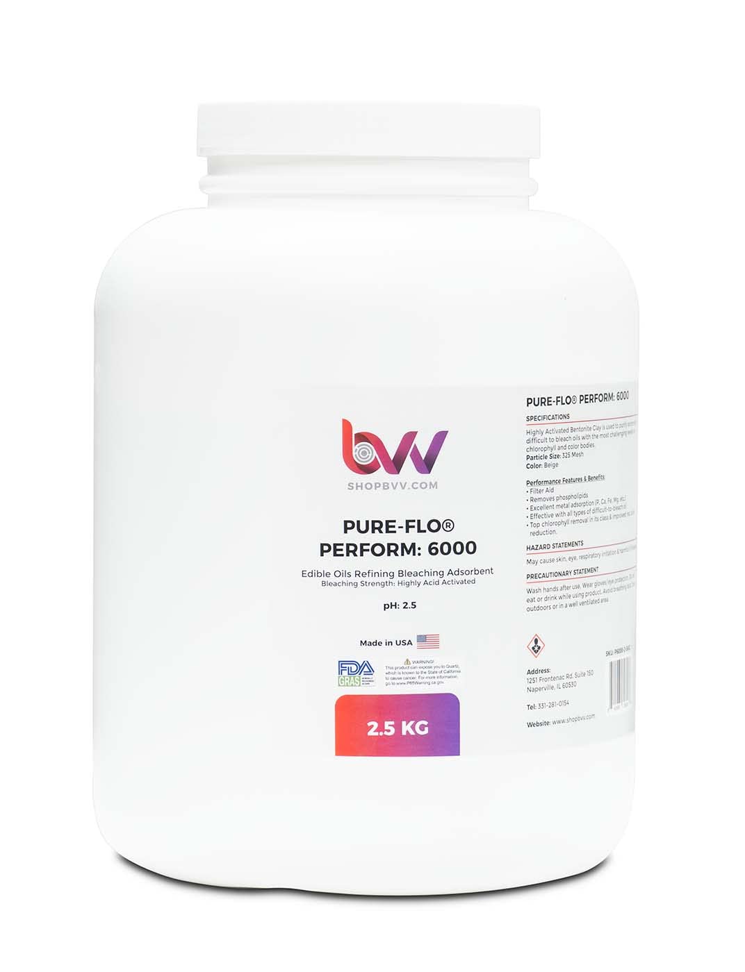 BEST VALUE VACS BVV Pure-Flo Perform 6000 Highly Activated Bleaching