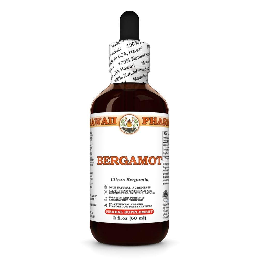 Hawaii Pharm Bergamot (Citrus bergamia) Fruit Liquid Extract