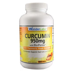 Wonder Laboratories Curcumin 950 mg with BioPerine - 180 Capsules