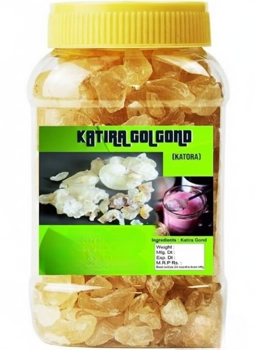 Generic Gond Katira Tragacanth Gond Natural Crystals - 100g