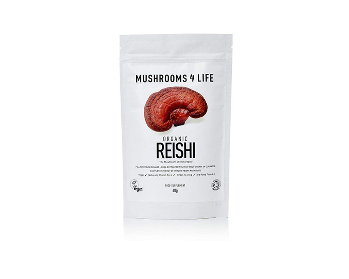 Mushrooms 4 Life Organic Reishi Mushroom Extract - 60g