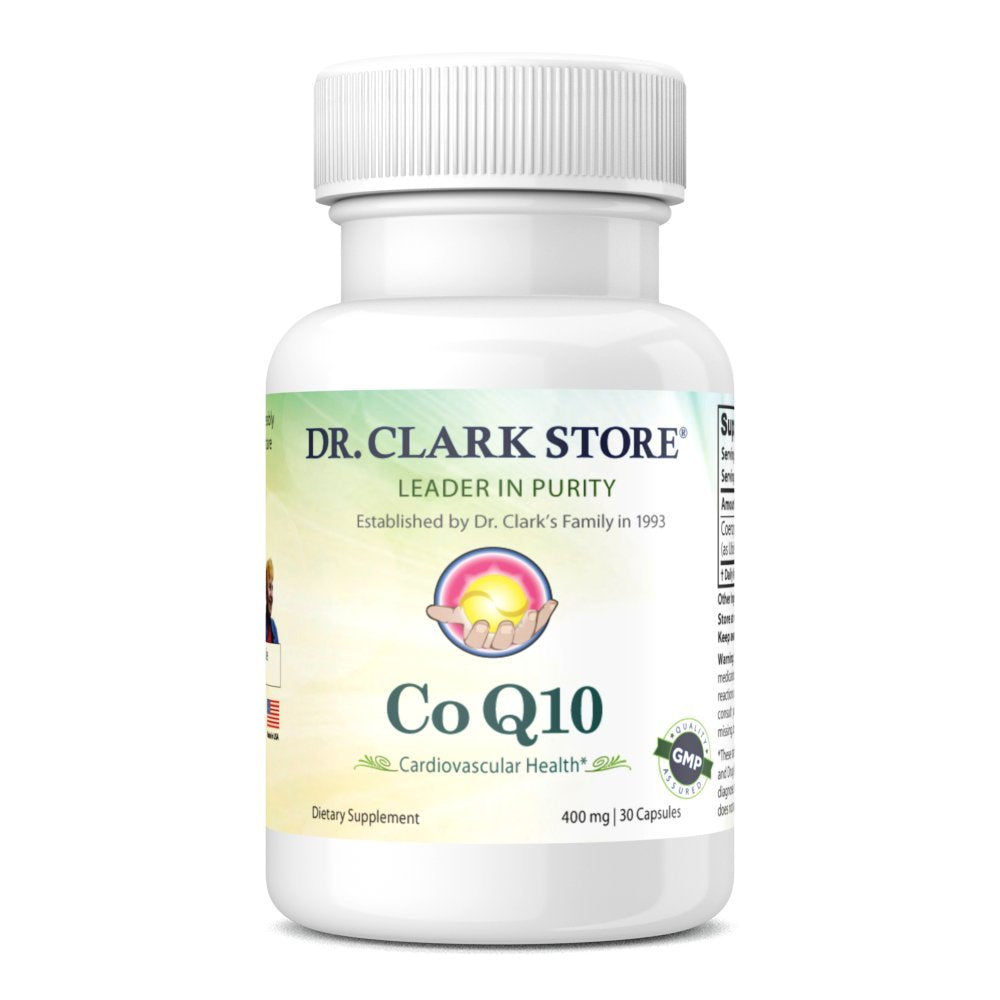 Dr Clark Coenzyme Q10 400mg - 30 Capsules