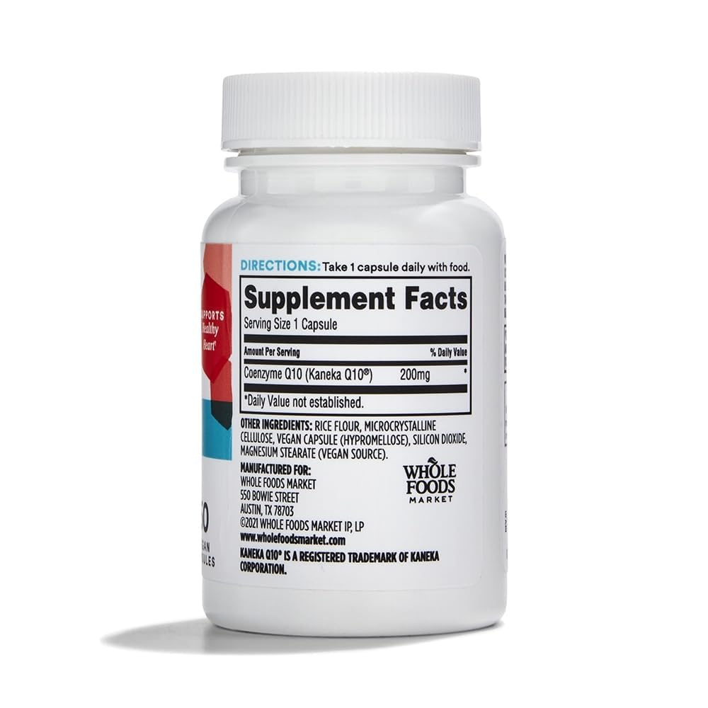 365 by Whole Foods Market CoQ10 200mg - 60 Vegan Capsules - image 2
