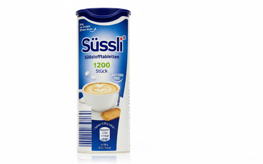 Suessli German Sweetener Tablets Lactose Free - 1200 Tablets