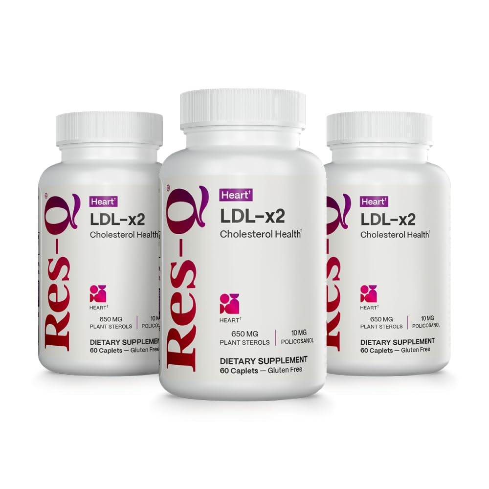 Res-Q LDL-x2 Niacin Free - 180 Caplets