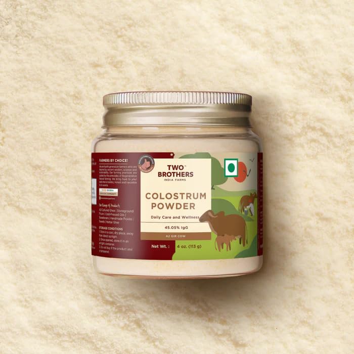 Two Brothers Organic Farms Bovine Colostrum Powder - 150g - image 5