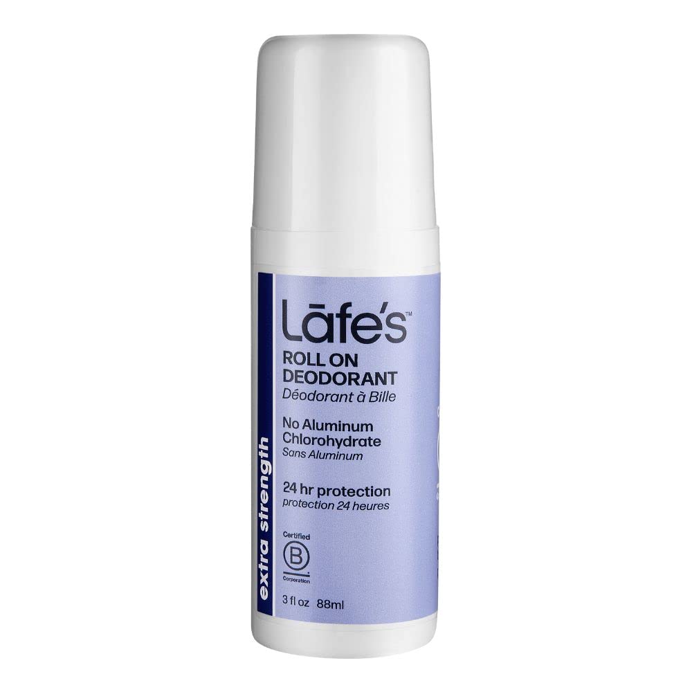 Lafe's Natural Deodorant Roll-On Extra Strength - 3oz