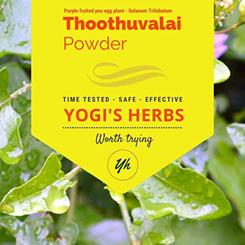 YOGIS HERBS Thoothuvalai Powder for Respiratory Support - 16 oz