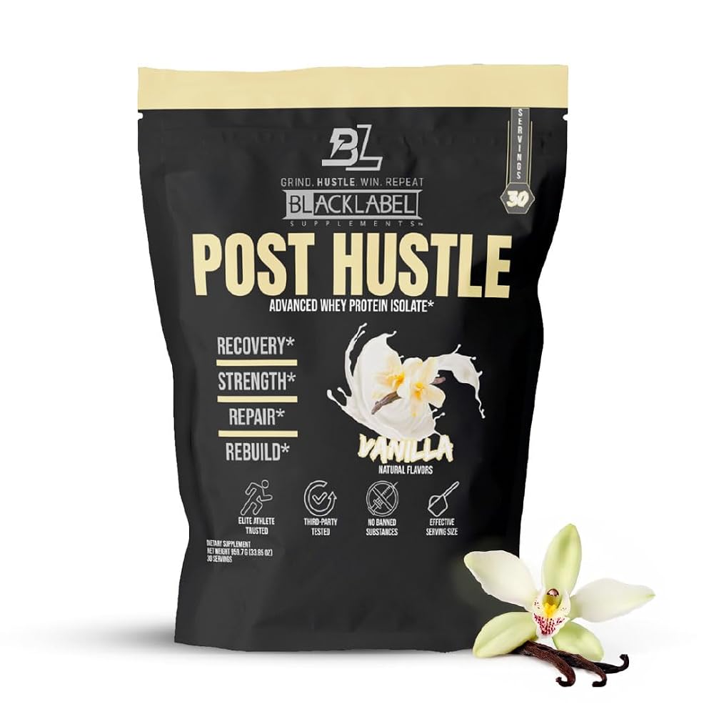 BLACKLABEL Supplements Post Hustle Post Workout Protein Powder