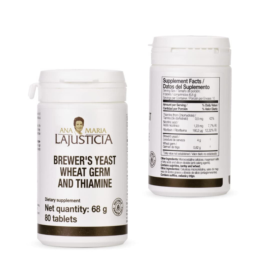 Ana María Lajusticia Brewer's Yeast - 80 Tablets - image 4