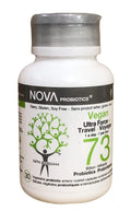 NOVA Probiotics Vegan Ultra Strength 73 Billion CFU - 30 Capsules