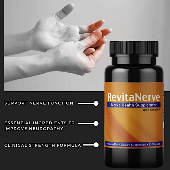 RevitaNerve 7-in-1 Neuropathy Support Alpha Lipoic Acid - 30 Capsules - image 4
