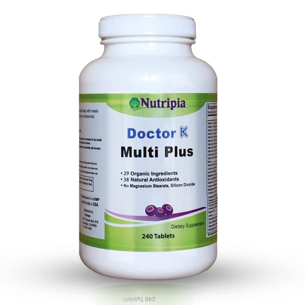 Nutripia Dr. K Multi Plus Multivitamin - 240 Tablets
