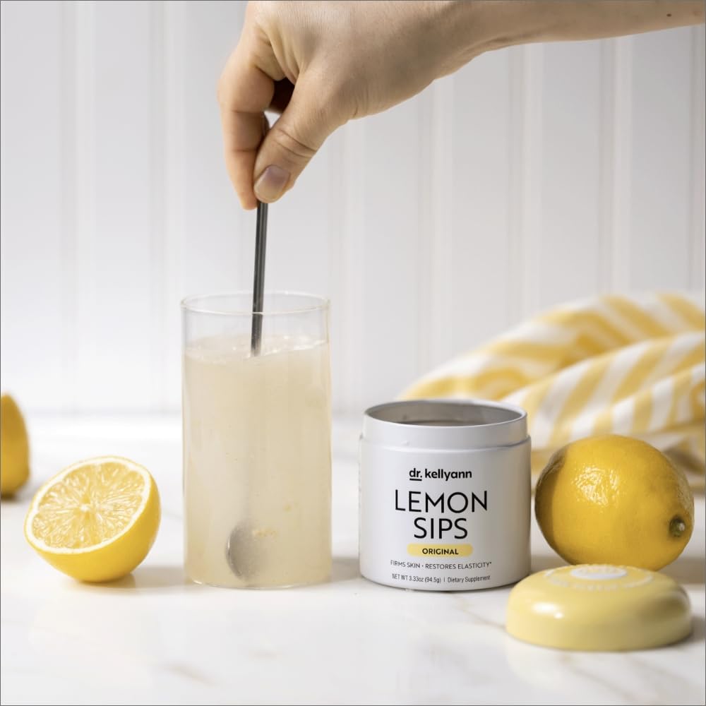 Dr. Kellyann Lemon Sips Citrus Drink Mix for Skin - 21 Servings - image 5