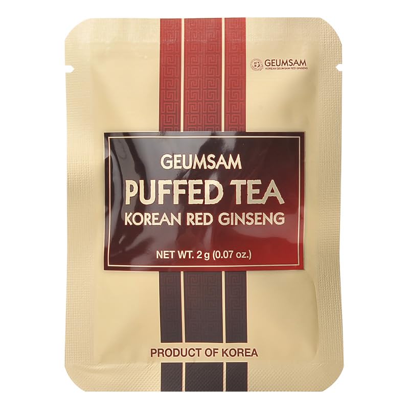 GEUMSAM Puffed Korean Red Ginseng Tea - 10 Tea-Bags - image 3