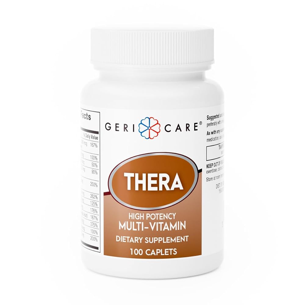 GeriCare Thera High Potency Multivitamin, Nutritional Supplement