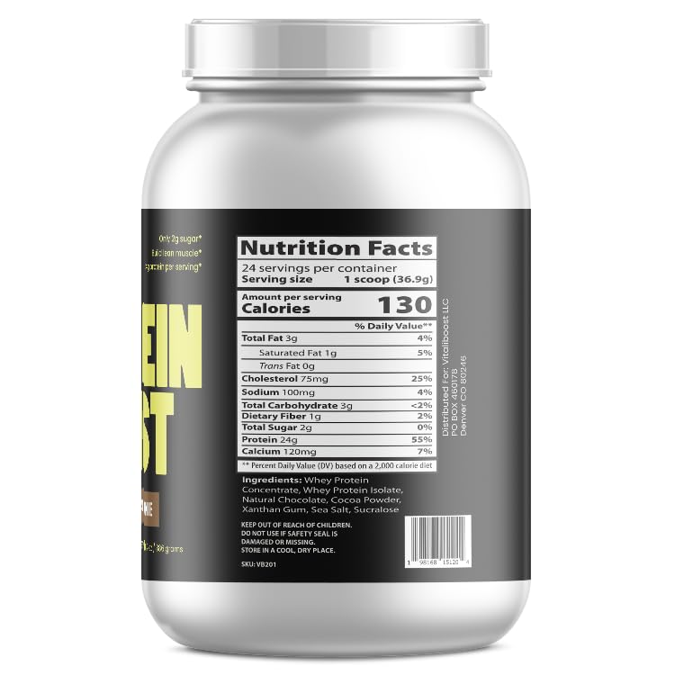 VB Health Whey Protein Chocolate Brownie - 30 Servings - image 3