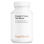 Supersmart Brewer's Yeast Hair Boost with Biotin & Zinc - 60 Vegetarian Capsules