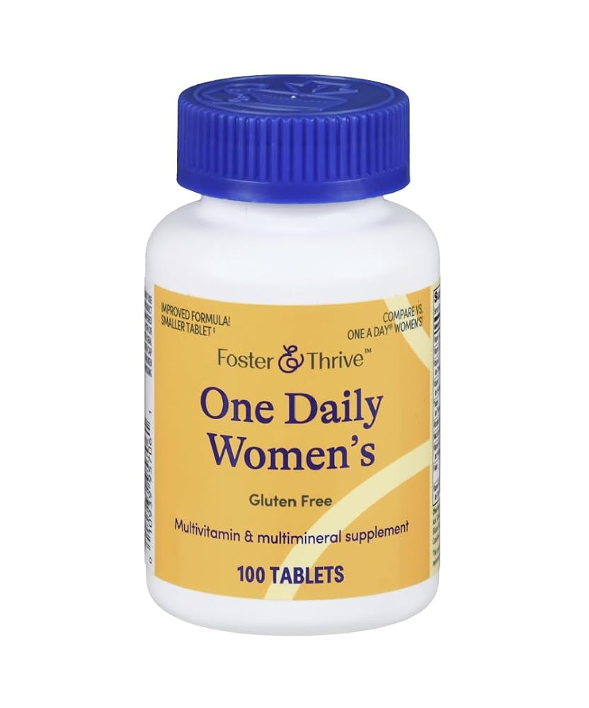 Foster & Thrive One Daily Women's Multivitamin Tablets - 100 Count