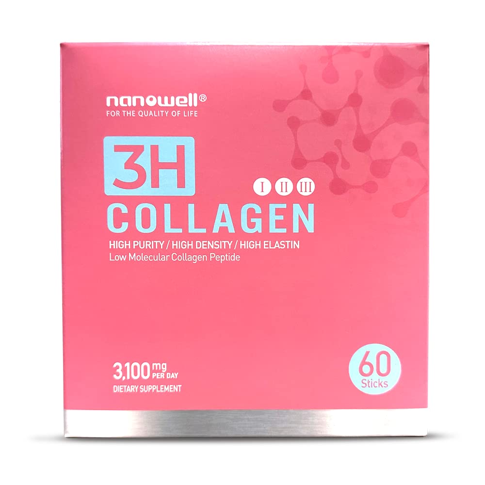NANOWELL 3H Collagen Peptide 60 Sticks - I