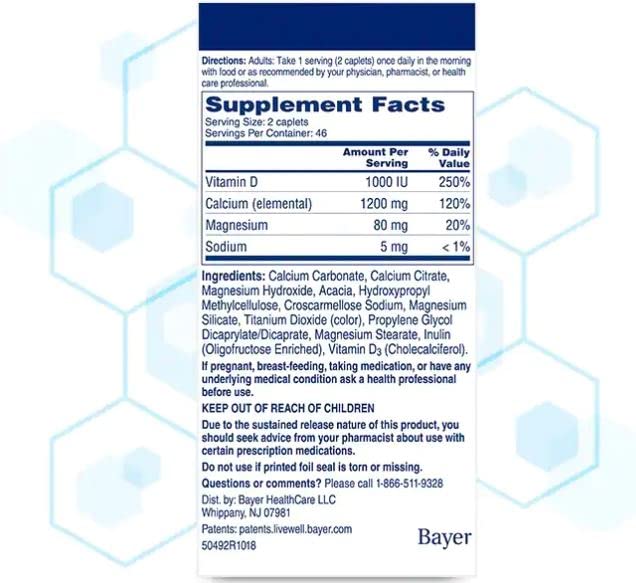 Citracal Calcium +D Slow Release 1200 - 160 Tablets - image 2