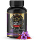 GOLDEN SAFFRON Saffron Extract Capsules Mood & Eye Support - 60 Capsules