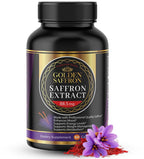 GOLDEN SAFFRON Saffron Extract Capsules Mood & Eye Support - 60 Capsules