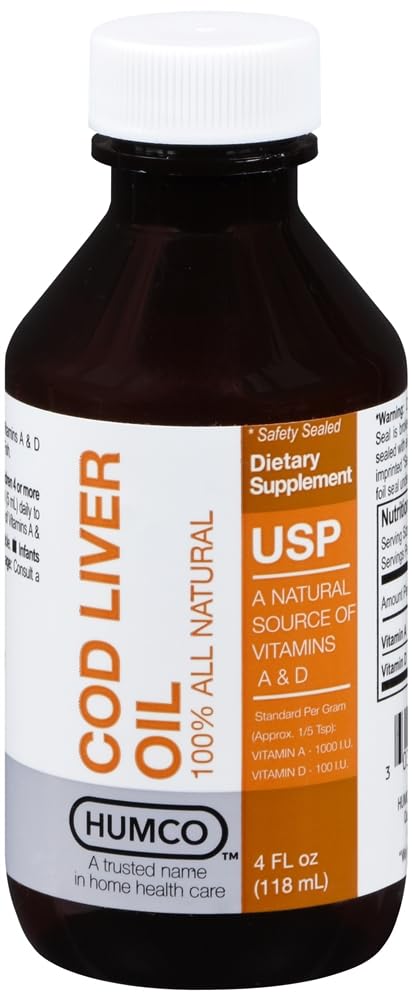 Humco Cod Liver Oil - 4 Fl Oz