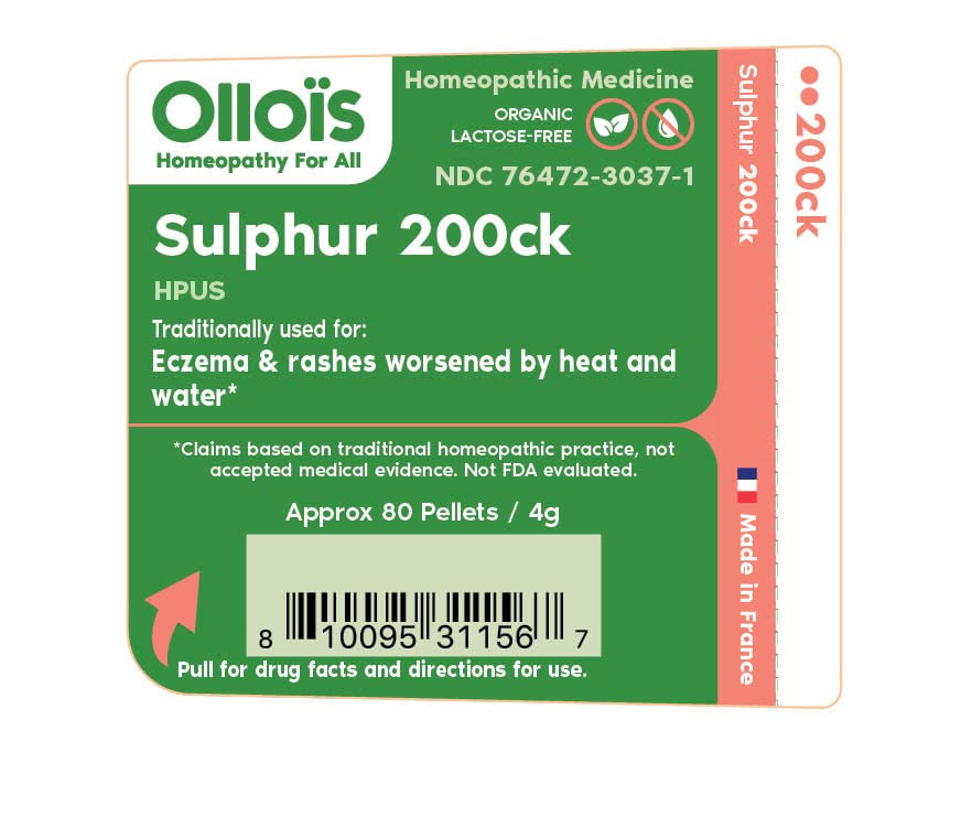 OLLOÏS Sulphur 200ck Homeopathic Medicine - 80 Pellets - image 2
