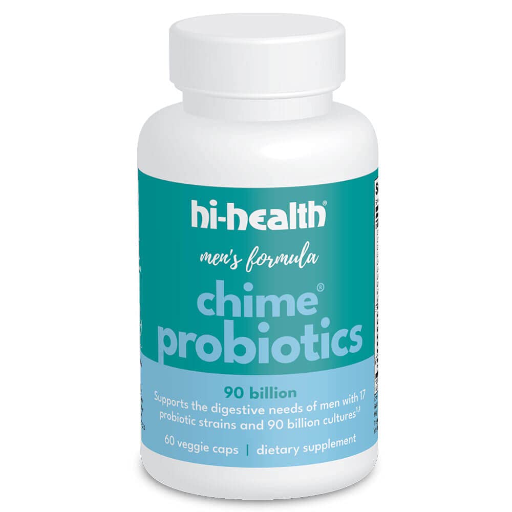 Optim Nutrition Hi-Health Chime Probiotics for Men 90 Billion - 60 Capsules