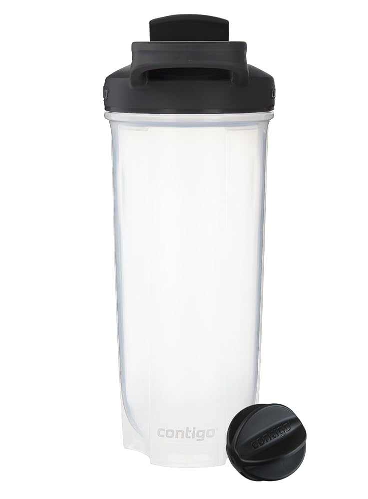 Contigo Shake & Go Fit Snap Lid Shaker Bottle, 28 oz, Black - image 3
