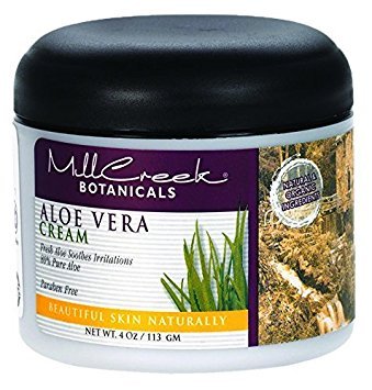 Mill Creek 80% Aloe Vera Creme - 4 Oz