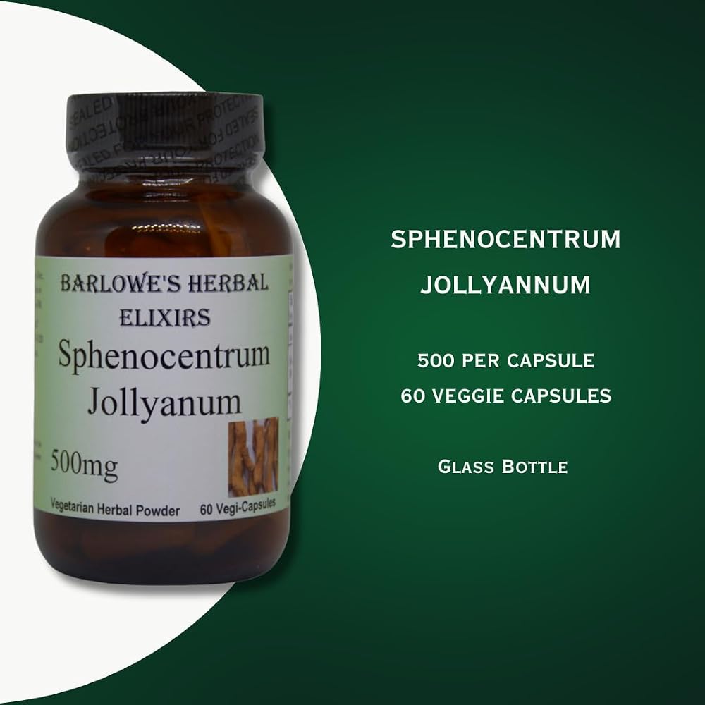 Barlowe's Herbal Elixirs Sphenocentrum Jollyanum Root Powder - 60 Capsules - image 3