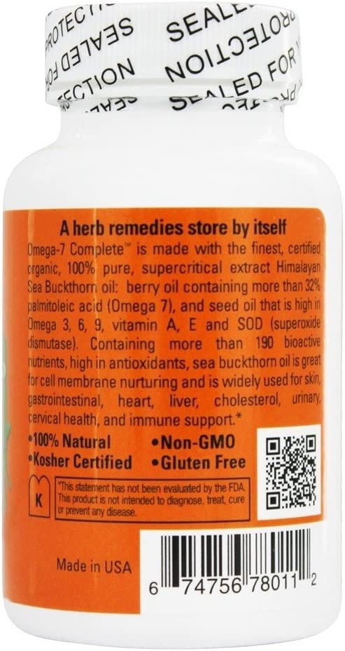 SEABUCKWONDERS Omega-7 Complete Sea Buckthorn Oil - 60 Softgels - image 7