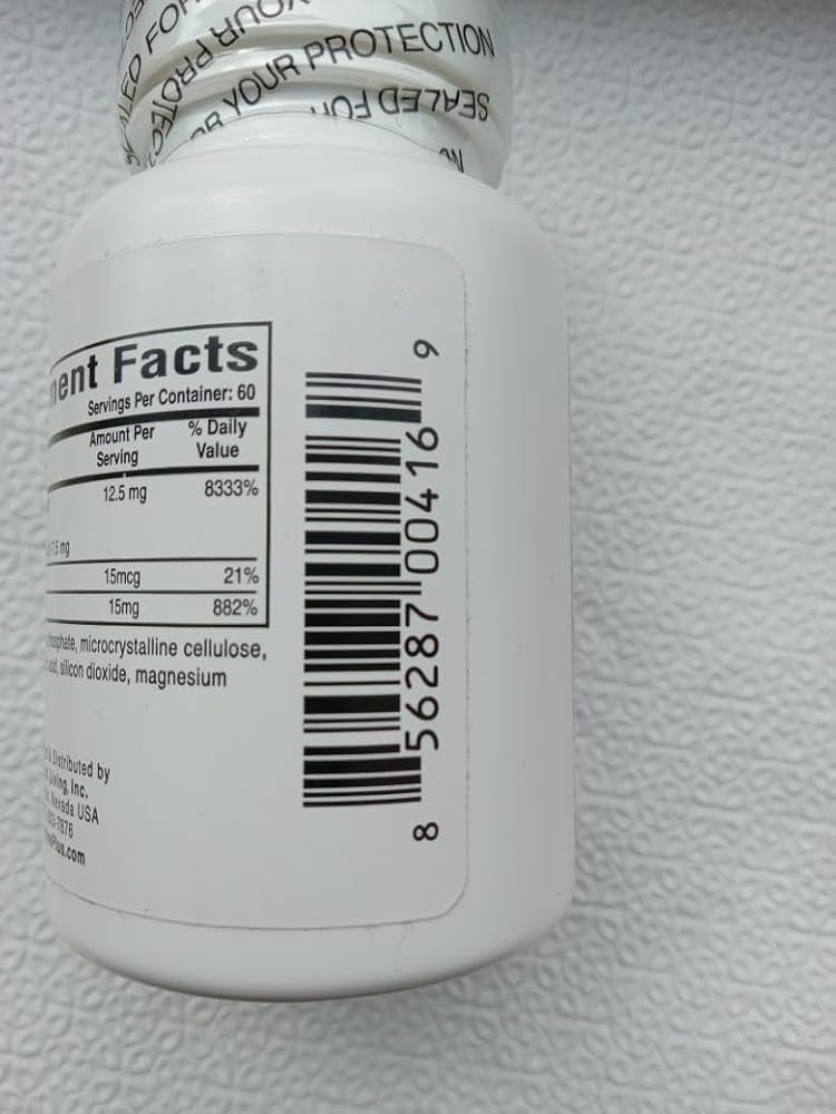 Natural Living Iodine Plus 2 Supplement - 300 Tablets (5 x 60) - image 5