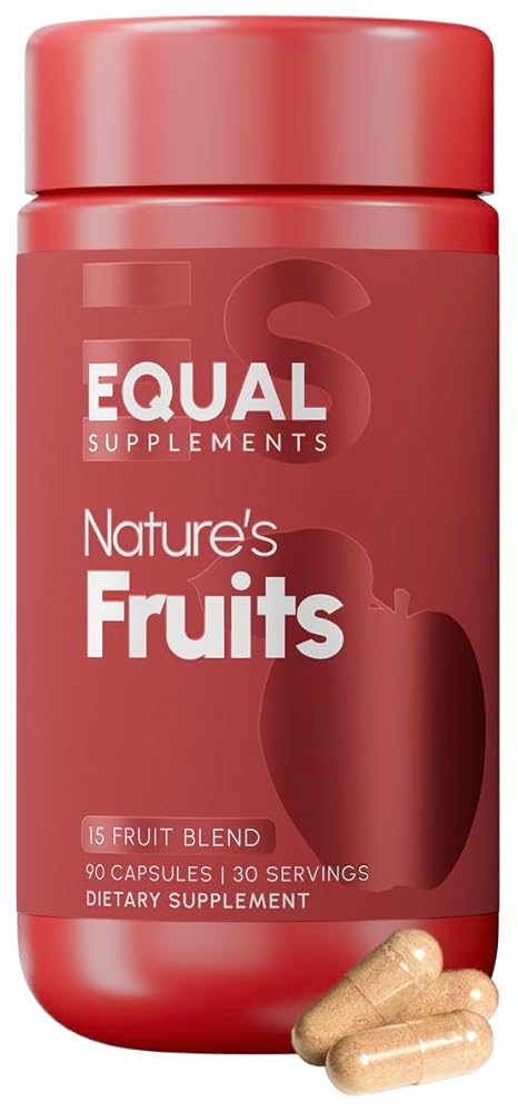 Equal Supplements Fruit Capsules - 90 Count