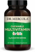 Dr. Mercola Chewable Multivitamin for Kids, Orange Flavor - 60 Tablets