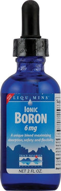 Trace Minerals Ionic Boron Liquid Mineral Supplement 6 mg - 2 fl oz