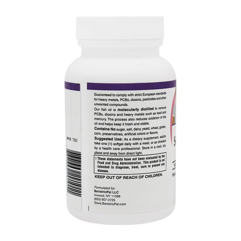 BariatricPal Super Omega-3 Softgels - 60 Count - image 4