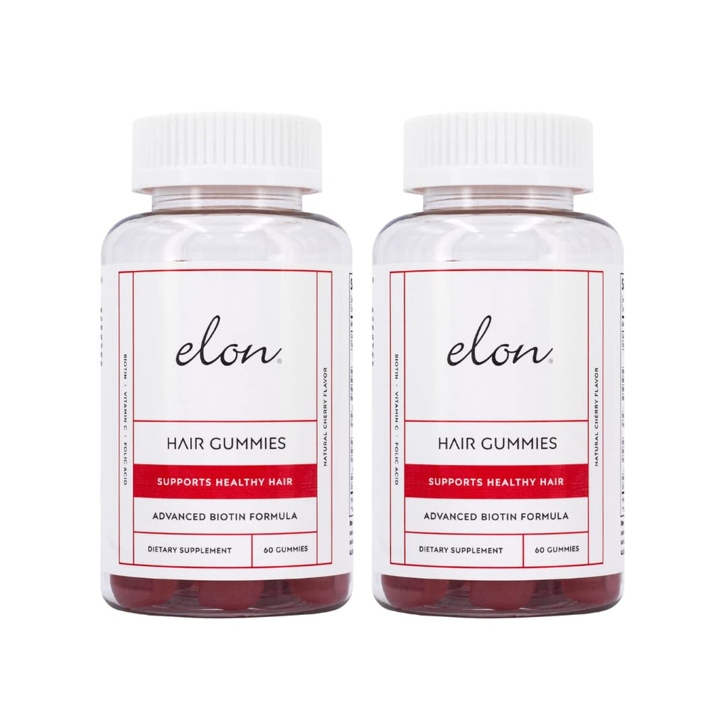 Elon Biotin 5000mcg Gummies for Hair Growth - 120 Count