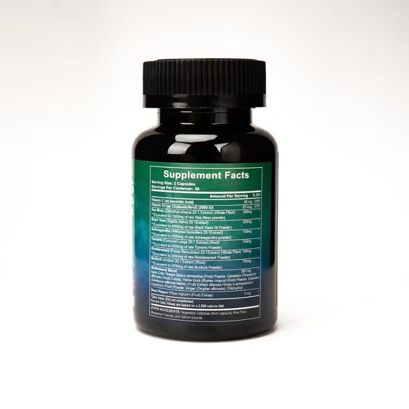 Xuore Shilajit Mushroom & Herb Supplement - 180 Capsules - image 7